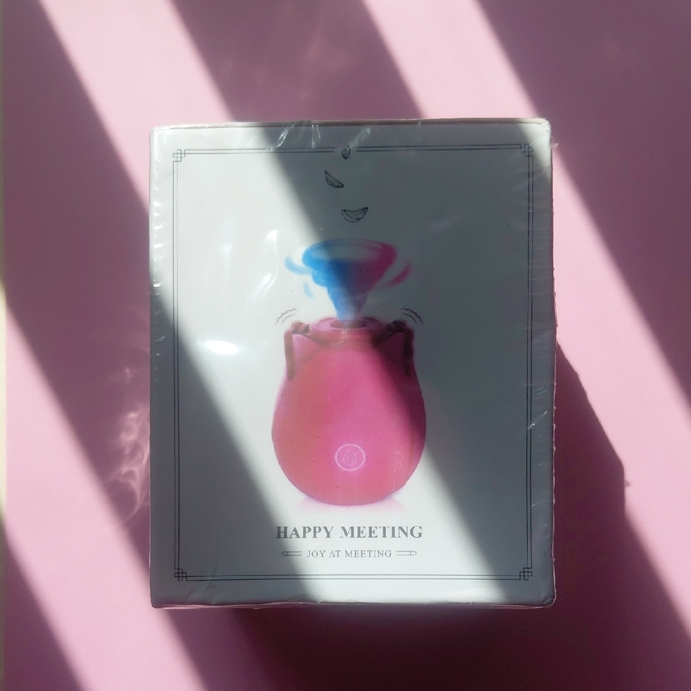 Pink Rose-Shaped Happiness